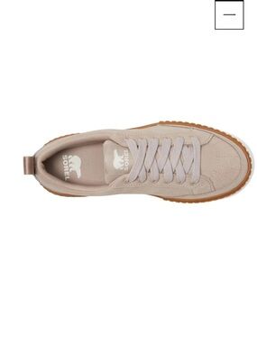 Sorel Women’s Light Taupe Suede Low-Top Sneaker